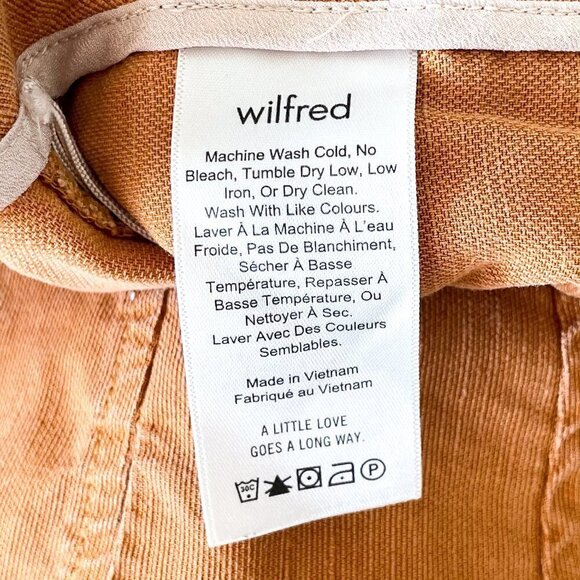 Wilfred High Rise Linen-blend Wide Leg Cropped Pant - Picture 8 of 12